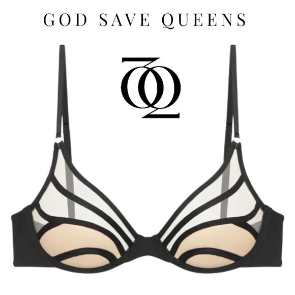 God Save Queens, Lana Push Up Bra - Size L, NWT - Picture 1 of 2